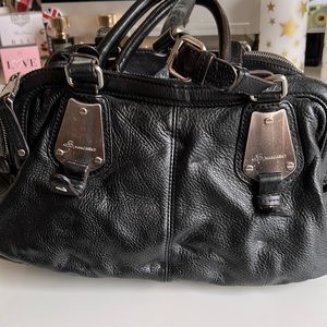 BMakowsky black leather bag